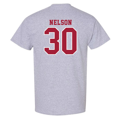 Indiana - NCAA Football : PJ Nelson - Helmet Shersey T-Shirt-1