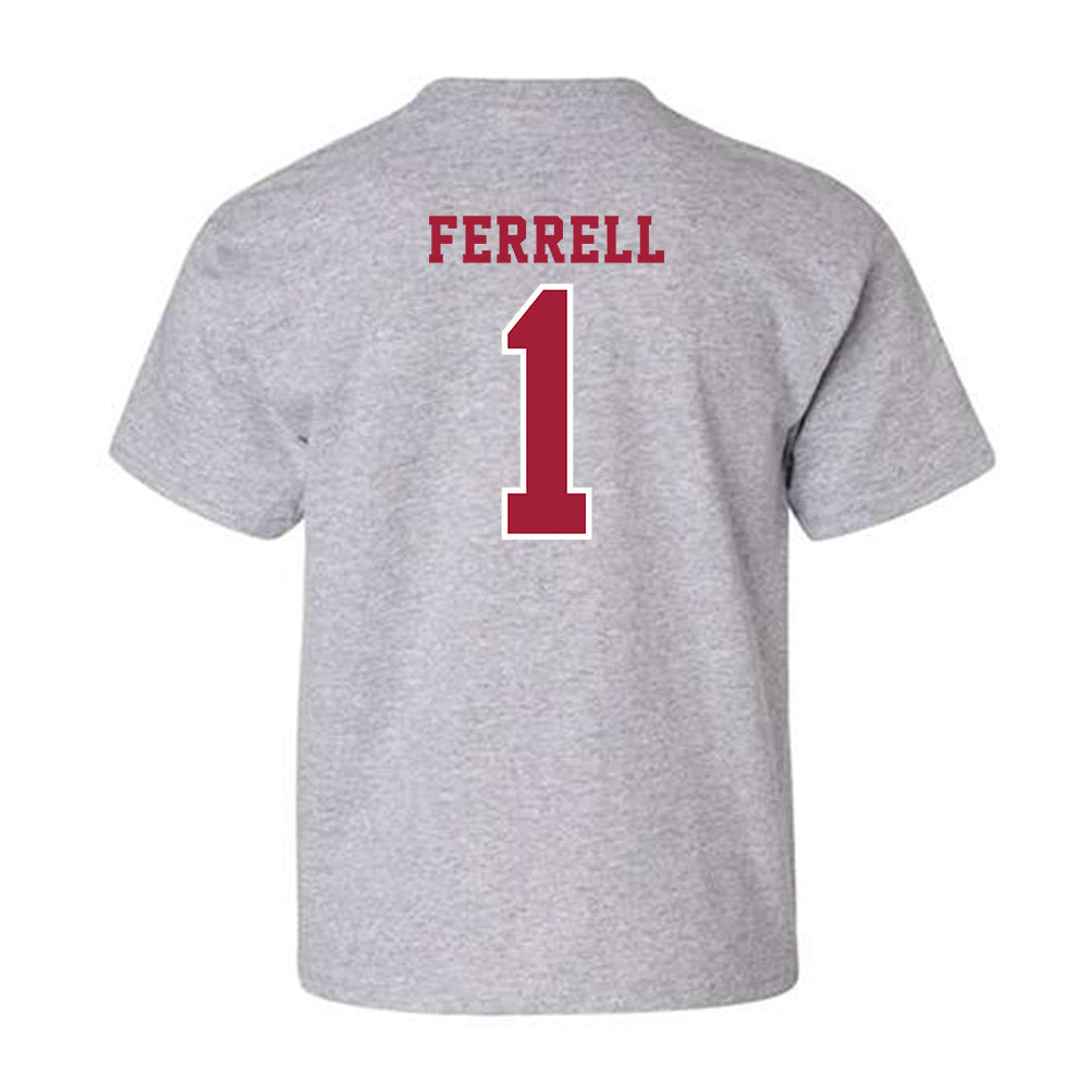 Indiana - NCAA Football : Amare Ferrell - Helmet Shersey Youth T-Shirt-1