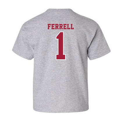 Indiana - NCAA Football : Amare Ferrell - Helmet Shersey Youth T-Shirt-1