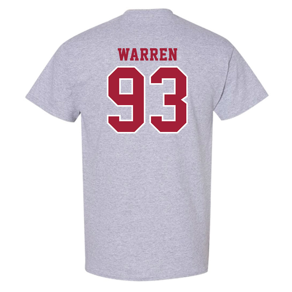 Indiana - NCAA Football : Quinn Warren - Helmet Shersey T-Shirt-1