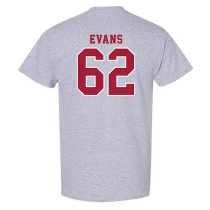 Indiana - NCAA Football : Drew Evans - Helmet Shersey T-Shirt-1