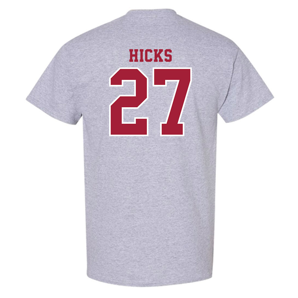 Indiana - NCAA Football : Kasmir Hicks - Helmet Shersey T-Shirt-1