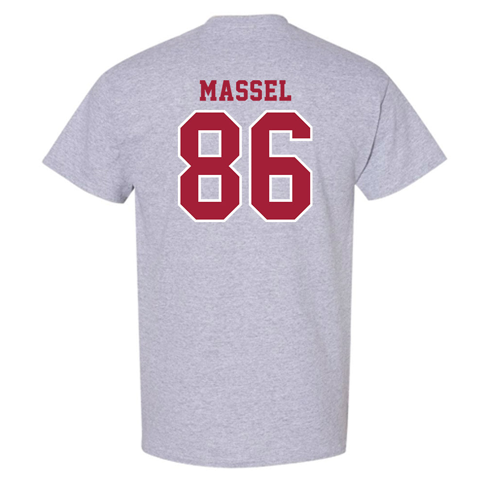 Indiana - NCAA Football : Bruno Massel - Helmet Shersey T-Shirt-1