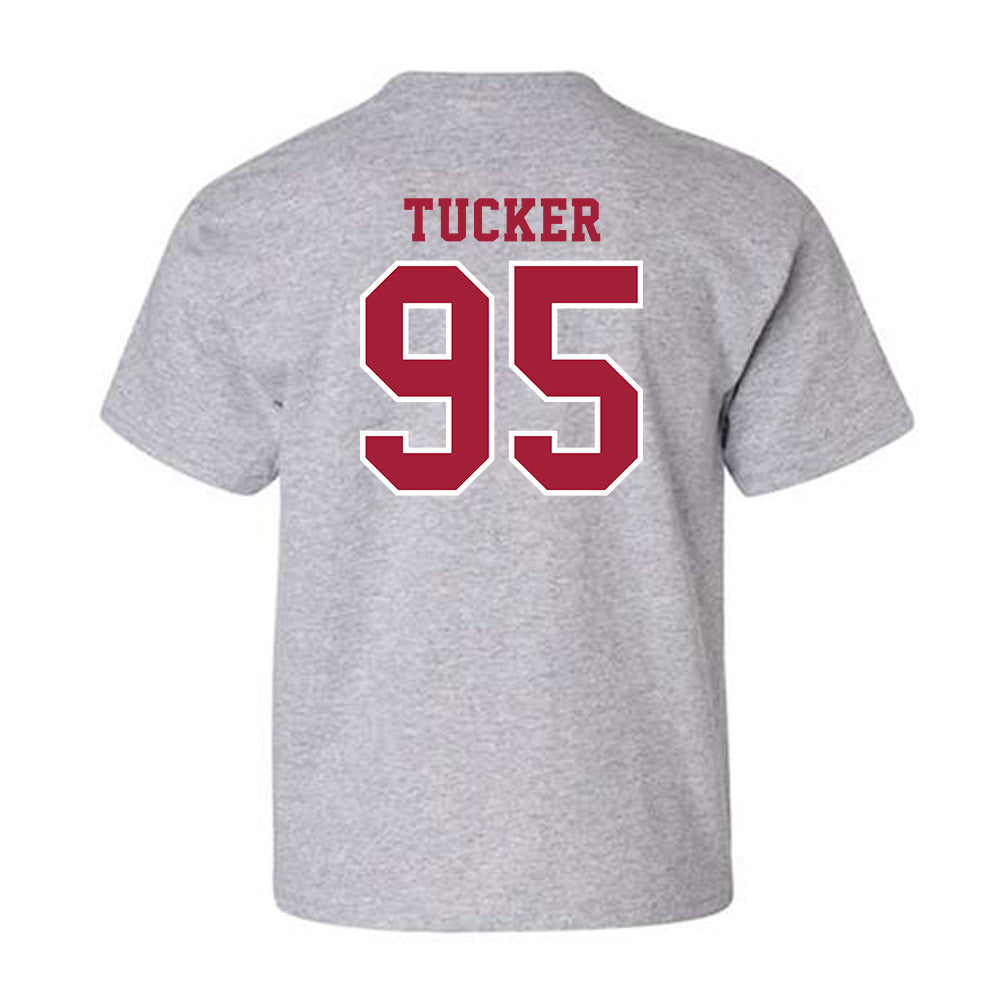 Indiana - NCAA Football : Tyrique Tucker - Helmet Shersey Youth T-Shirt-1