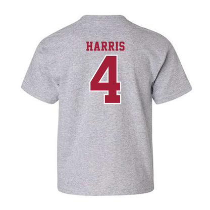 Indiana - NCAA Football : AJ Harris - Helmet Shersey Youth T-Shirt-1