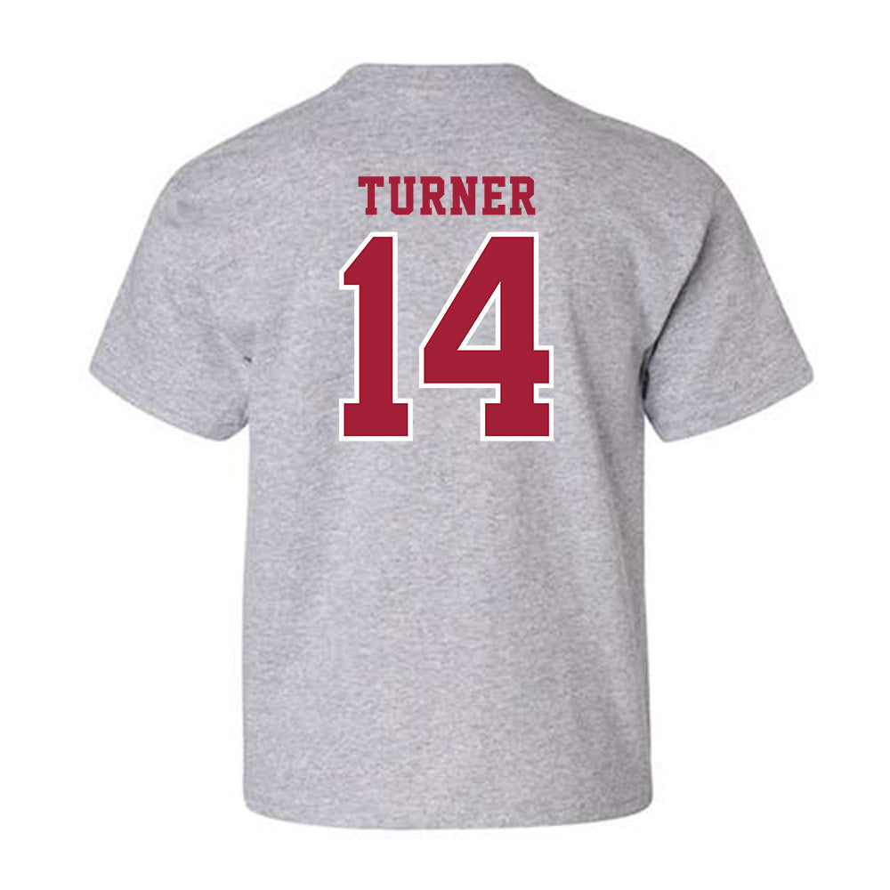 Indiana - NCAA Football : Kaiden Turner - Helmet Shersey Youth T-Shirt-1