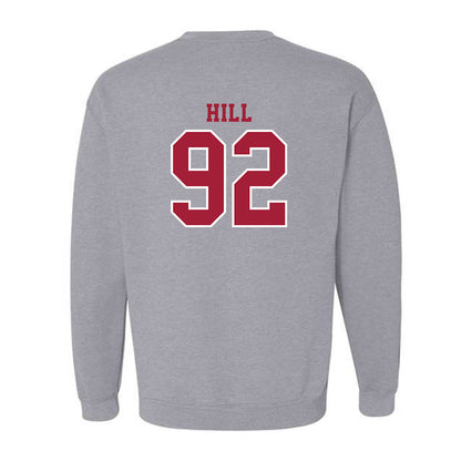 Indiana - NCAA Football : Gabe Hill - Helmet Shersey Crewneck Sweatshirt-1