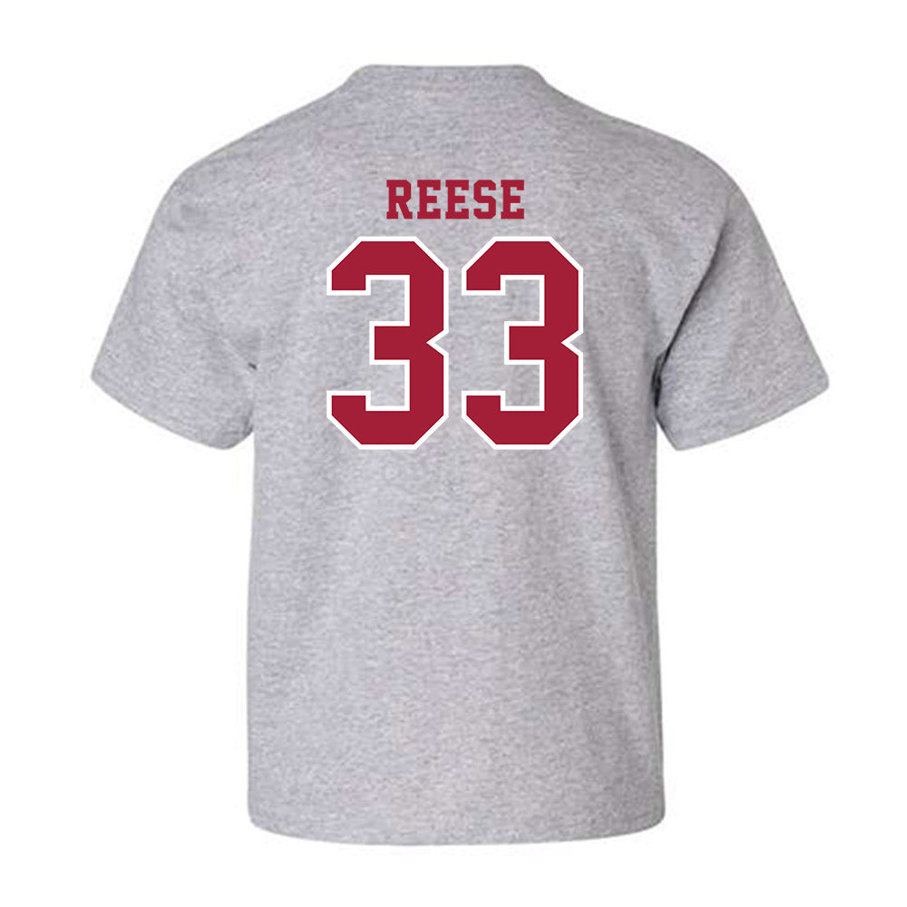 Indiana - NCAA Football : Garrett Reese - Helmet Shersey Youth T-Shirt-1