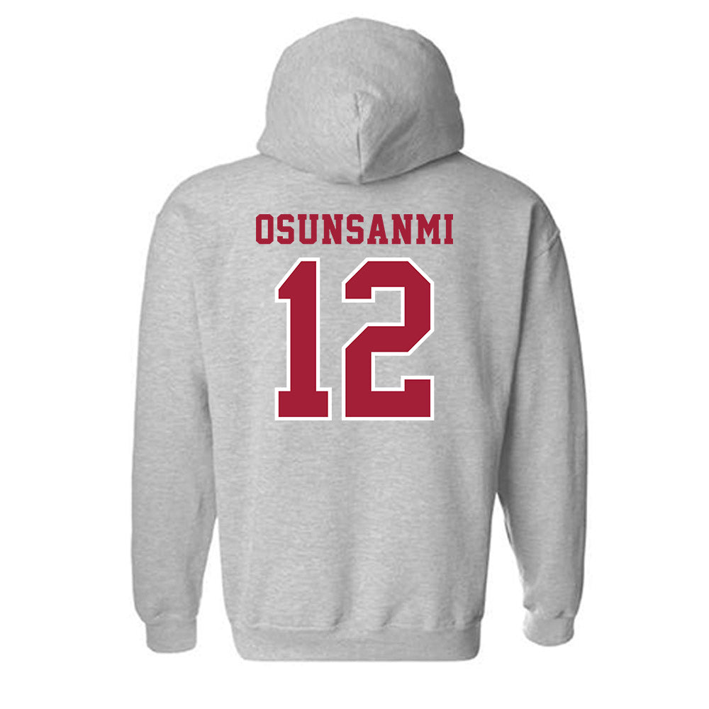 Indiana - NCAA Football : Tobi Osunsanmi - Helmet Shersey Hooded Sweatshirt-1