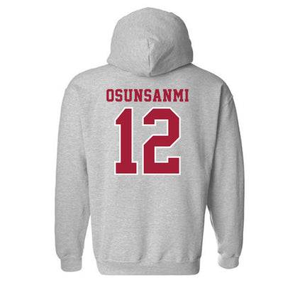 Indiana - NCAA Football : Tobi Osunsanmi - Helmet Shersey Hooded Sweatshirt-1