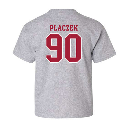 Indiana - NCAA Football : Josh Placzek - Helmet Shersey Youth T-Shirt-1