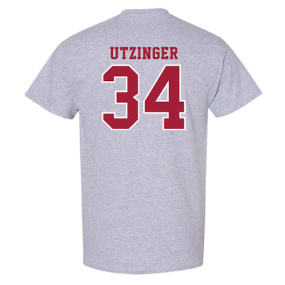 Indiana - NCAA Football : Jeffrey Utzinger - Helmet Shersey T-Shirt-1