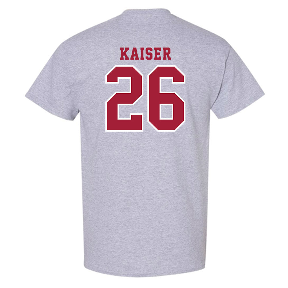 Indiana - NCAA Football : Cade Kaiser - Helmet Shersey T-Shirt-1