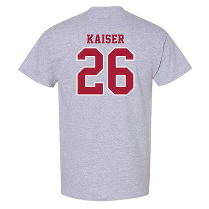 Indiana - NCAA Football : Cade Kaiser - Helmet Shersey T-Shirt-1