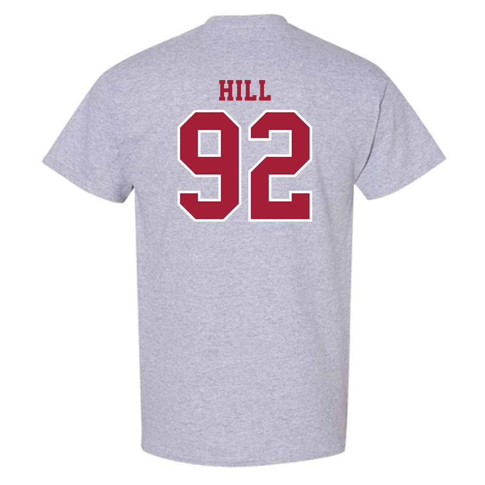 Indiana - NCAA Football : Gabe Hill - Helmet Shersey T-Shirt-1