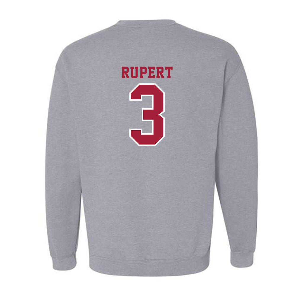 Indiana - NCAA Football : Kortez Rupert - Helmet Shersey Crewneck Sweatshirt-1