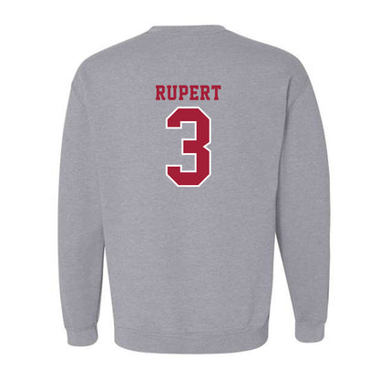 Indiana - NCAA Football : Kortez Rupert - Helmet Shersey Crewneck Sweatshirt-1