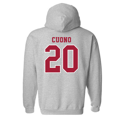 Indiana - NCAA Football : Sean Cuono - Helmet Shersey Hooded Sweatshirt-1