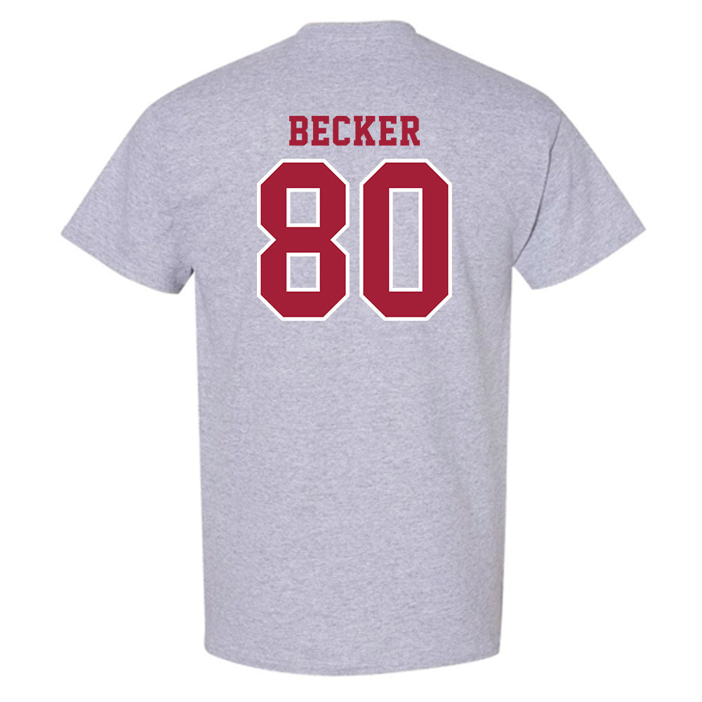 Indiana - NCAA Football : Charlie Becker - Helmet Shersey T-Shirt-1