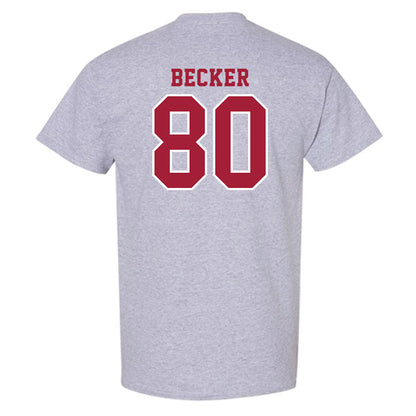 Indiana - NCAA Football : Charlie Becker - Helmet Shersey T-Shirt-1