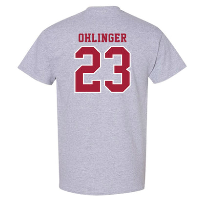 Indiana - NCAA Football : Henry Ohlinger - Helmet Shersey T-Shirt-1