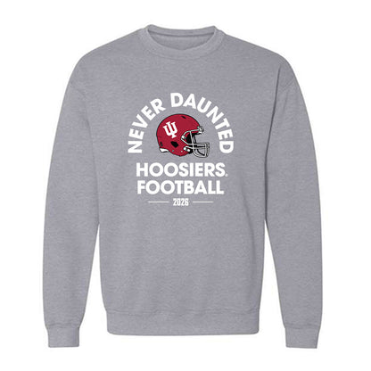 Indiana - NCAA Football : Iosua Stephens - Helmet Shersey Crewneck Sweatshirt-0
