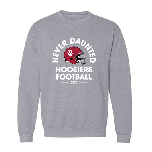 Indiana - NCAA Football : Pj Macfarlane - Helmet Shersey Crewneck Sweatshirt-0