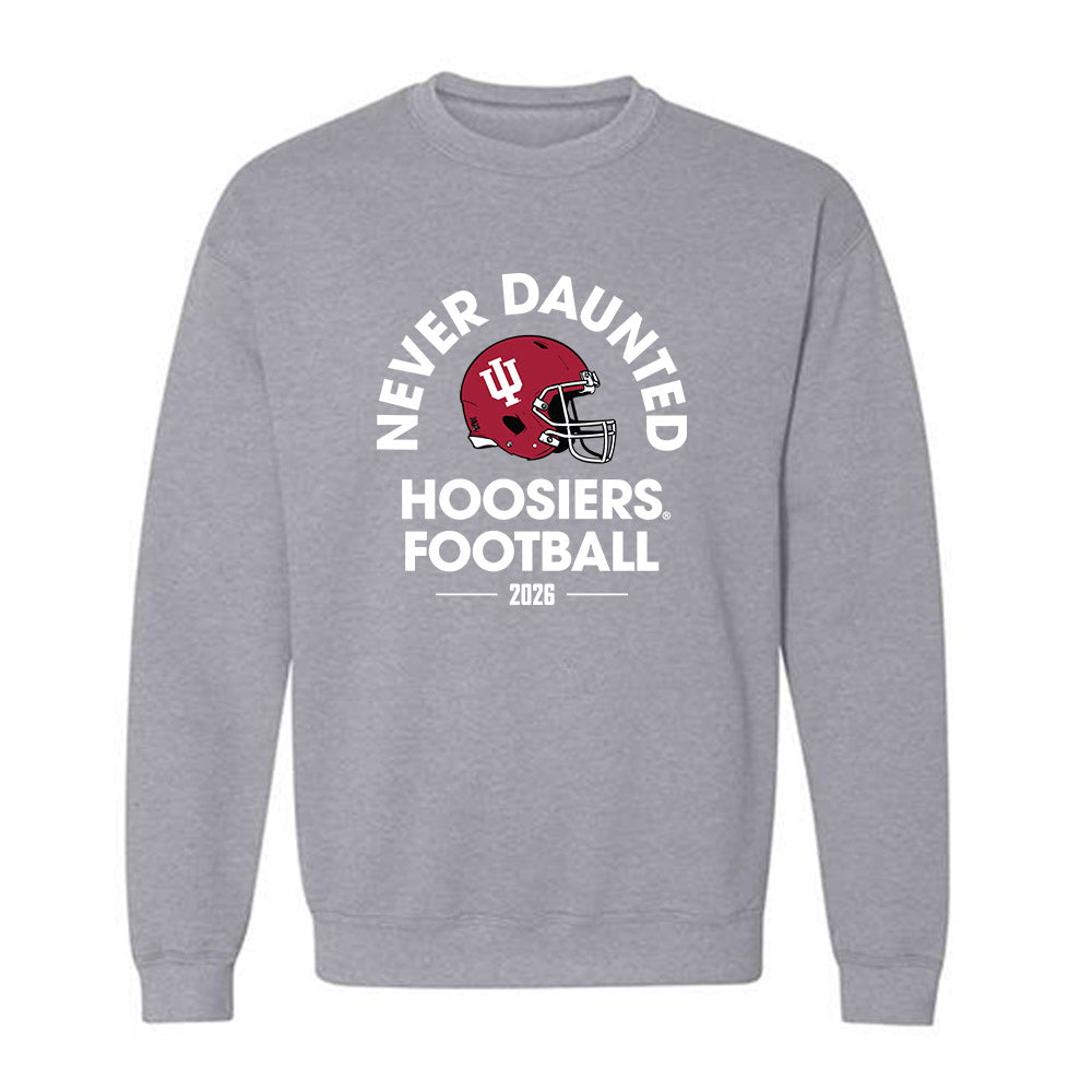 Indiana - NCAA Football : Billy Gowers - Helmet Shersey Crewneck Sweatshirt-0