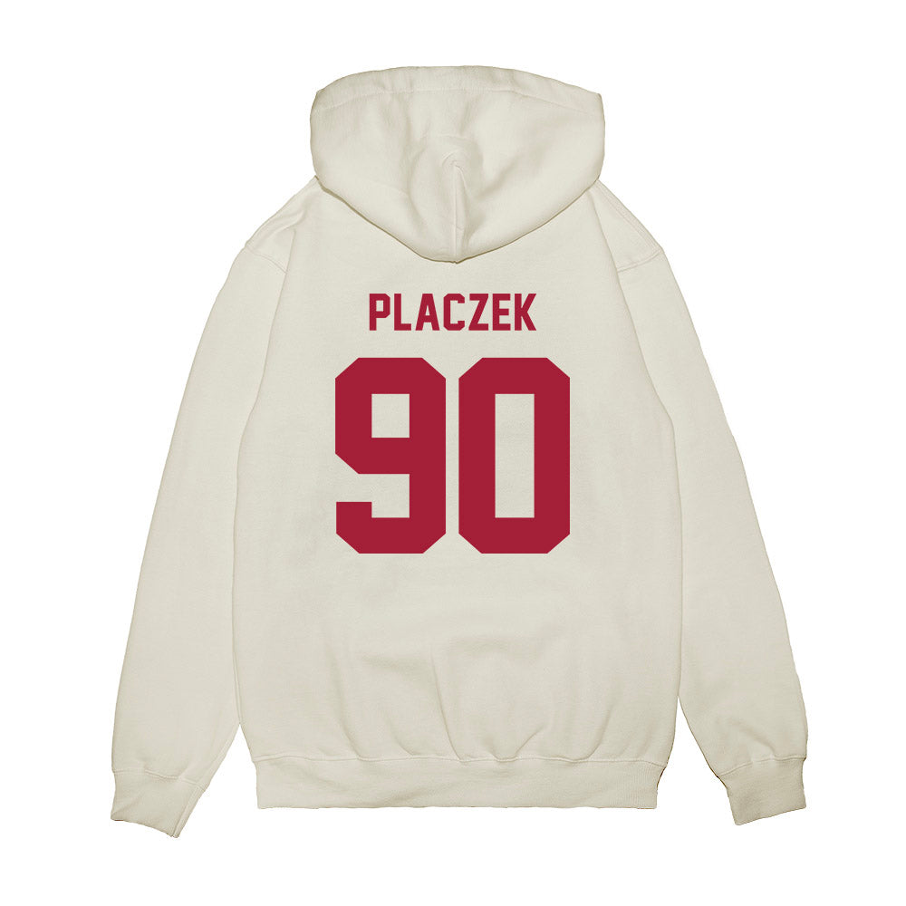 Indiana - NCAA Football : Josh Placzek - Undefeated Premium Hooded Sweatshirt-1