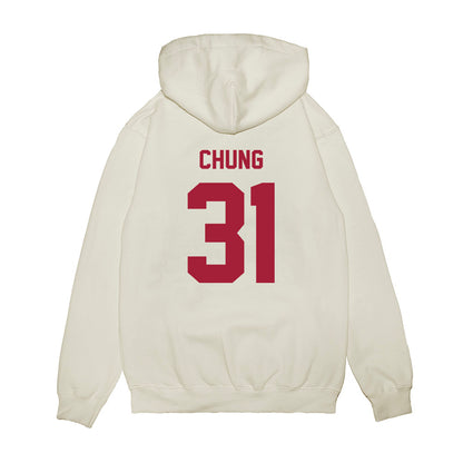 Indiana - NCAA Football : Anthony Chung - Undefeated Premium Hooded Sweatshirt-1