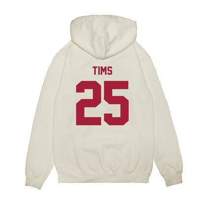 Indiana - NCAA Football : Dmontae Tims - Undefeated Premium Hooded Sweatshirt-1