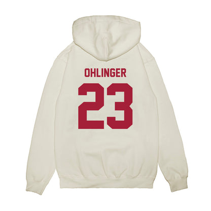 Indiana - NCAA Football : Henry Ohlinger - Undefeated Premium Hooded Sweatshirt-1