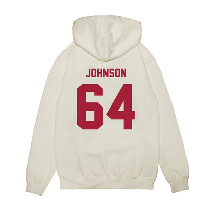 Indiana - NCAA Football : Chance Johnson - Undefeated Premium Hooded Sweatshirt-1