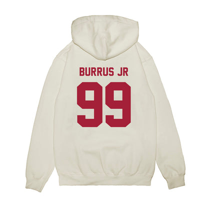 Indiana - NCAA Football : Tyrone Burrus Jr - Undefeated Premium Hooded Sweatshirt-1