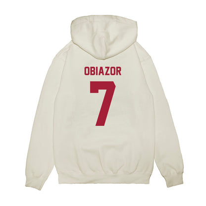 Indiana - NCAA Football : Chiddi Obiazor - Undefeated Premium Hooded Sweatshirt-1