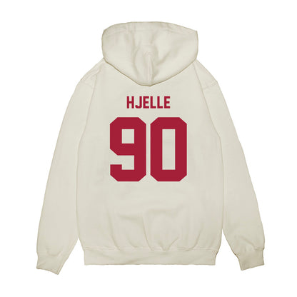 Indiana - NCAA Football : Joe Hjelle - Undefeated Premium Hooded Sweatshirt-1