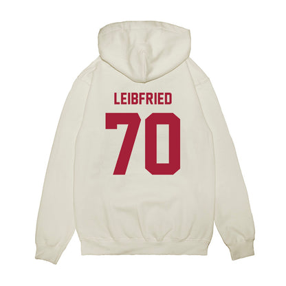 Indiana - NCAA Football : Austin Leibfried - Undefeated Premium Hooded Sweatshirt-1