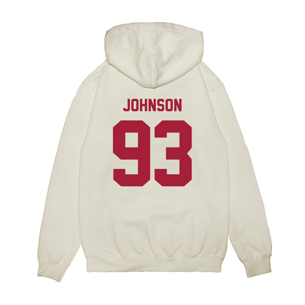 Indiana - NCAA Football : Ronelle Johnson - Undefeated Premium Hooded Sweatshirt-1