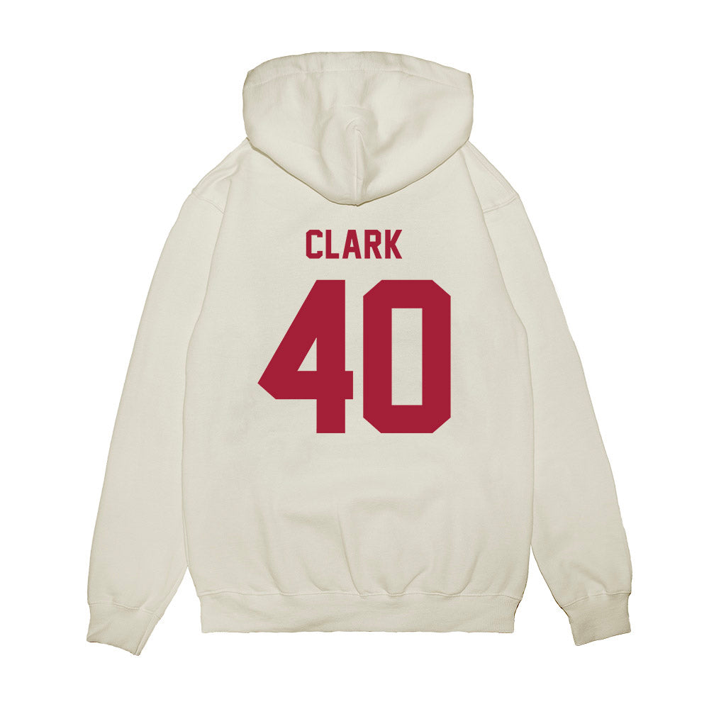 Indiana - NCAA Football : Quentin Clark - Undefeated Premium Hooded Sweatshirt-1