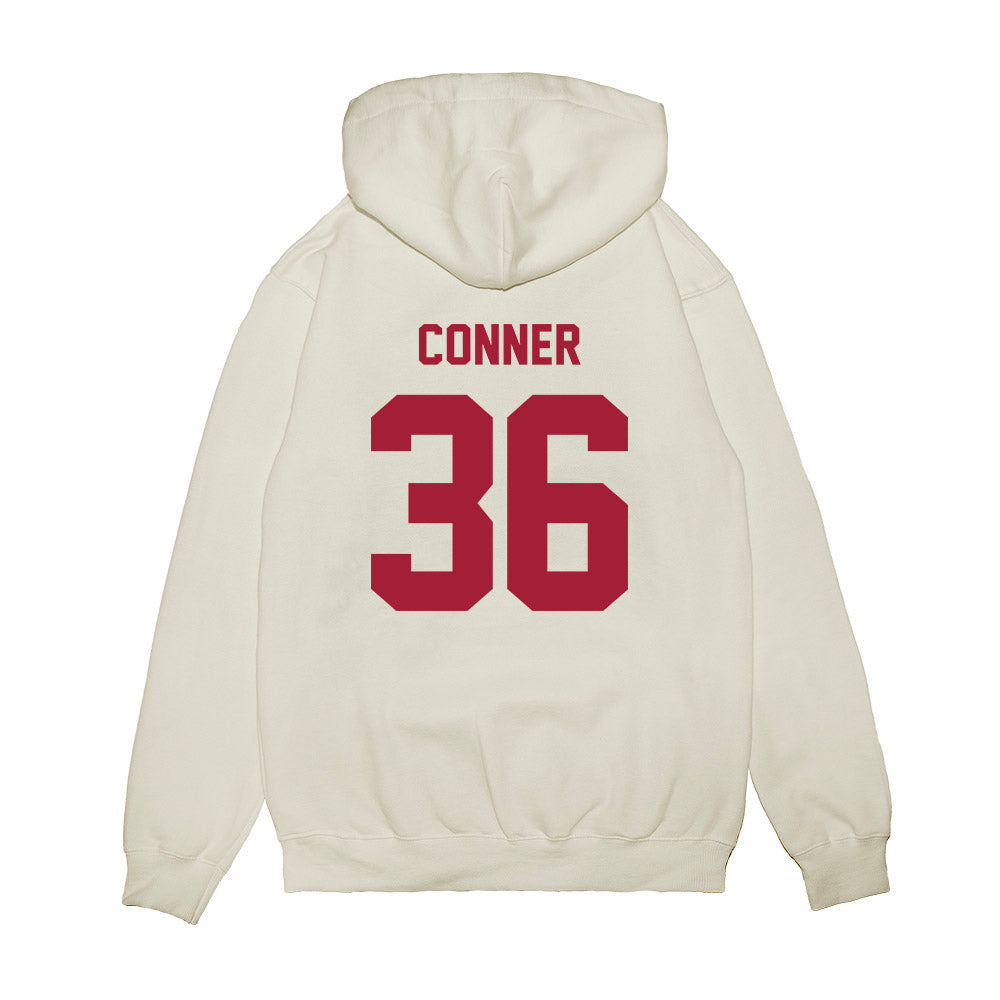 Indiana - NCAA Football : Clay Conner - Undefeated Premium Hooded Sweatshirt-1