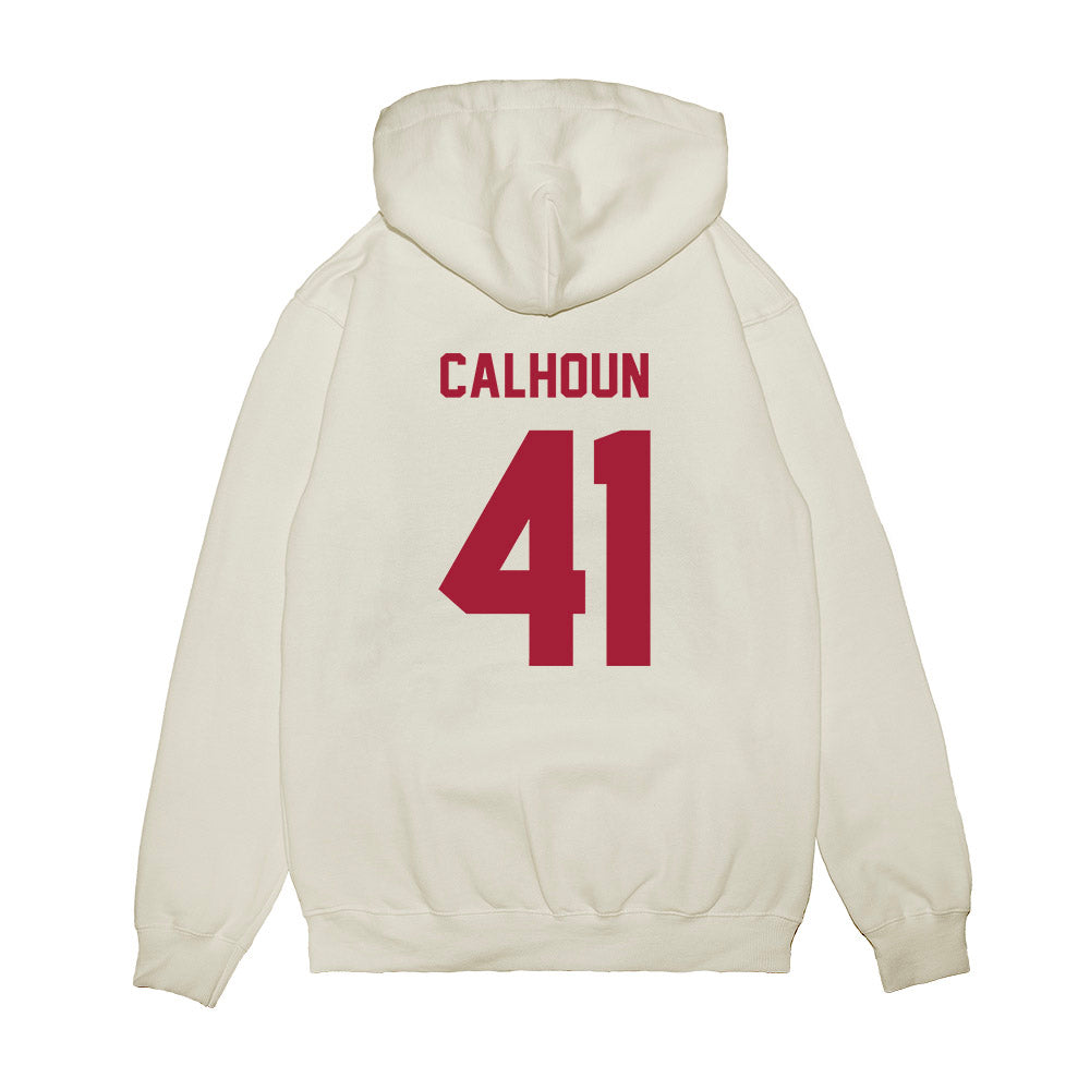 Indiana - NCAA Football : Keishaun Calhoun - Undefeated Premium Hooded Sweatshirt-1
