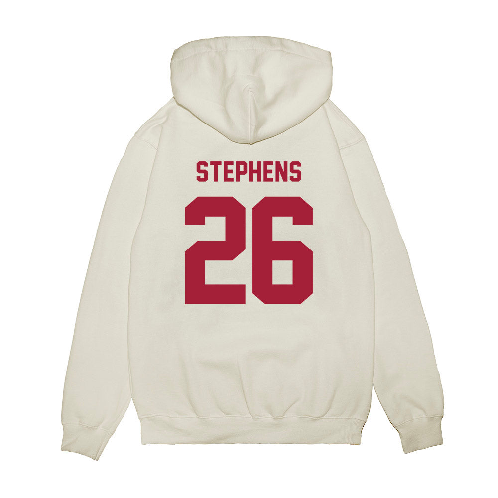 Indiana - NCAA Football : Iosua Stephens - Undefeated Premium Hooded Sweatshirt-1