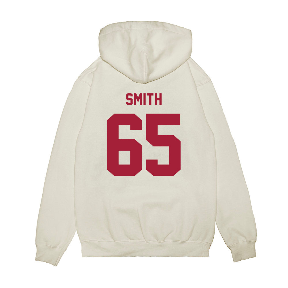 Indiana - NCAA Football : Carter Smith - Undefeated Premium Hooded Sweatshirt-1