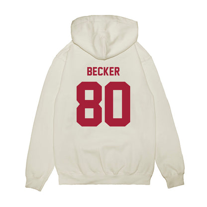 Indiana - NCAA Football : Charlie Becker - Undefeated Premium Hooded Sweatshirt-1