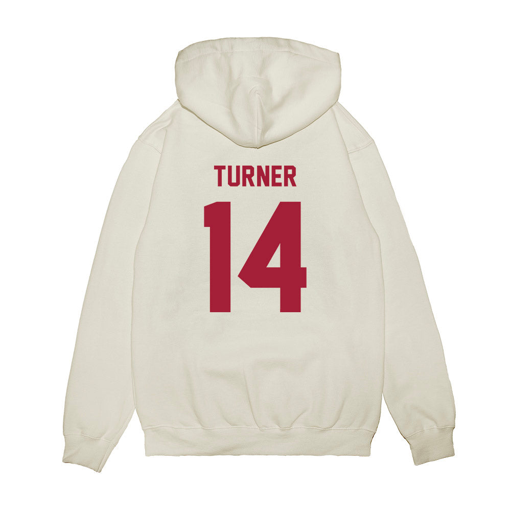 Indiana - NCAA Football : Kaiden Turner - Undefeated Premium Hooded Sweatshirt-1