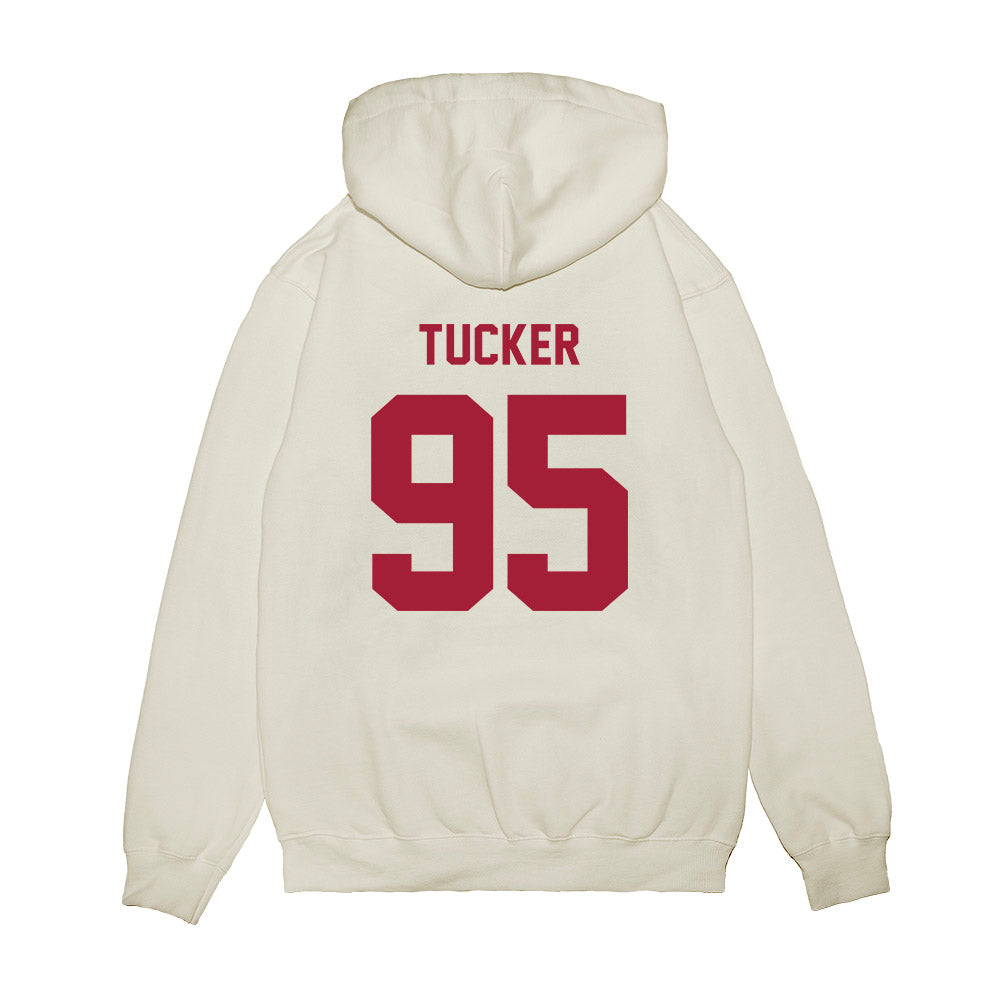 Indiana - NCAA Football : Tyrique Tucker - Undefeated Premium Hooded Sweatshirt-1