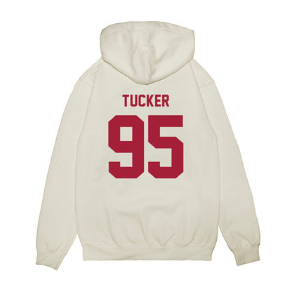 Indiana - NCAA Football : Tyrique Tucker - Undefeated Premium Hooded Sweatshirt-1