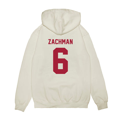 Indiana - NCAA Football : Preston Zachman - Undefeated Premium Hooded Sweatshirt-1