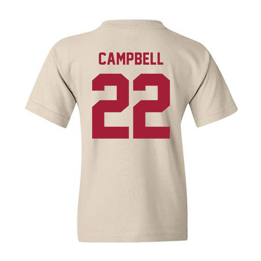 Indiana - NCAA Football : Jayreon Campbell - Undefeated Youth T-Shirt-1