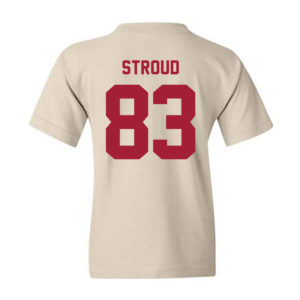 Indiana - NCAA Football : Hunter Stroud - Undefeated Youth T-Shirt-1